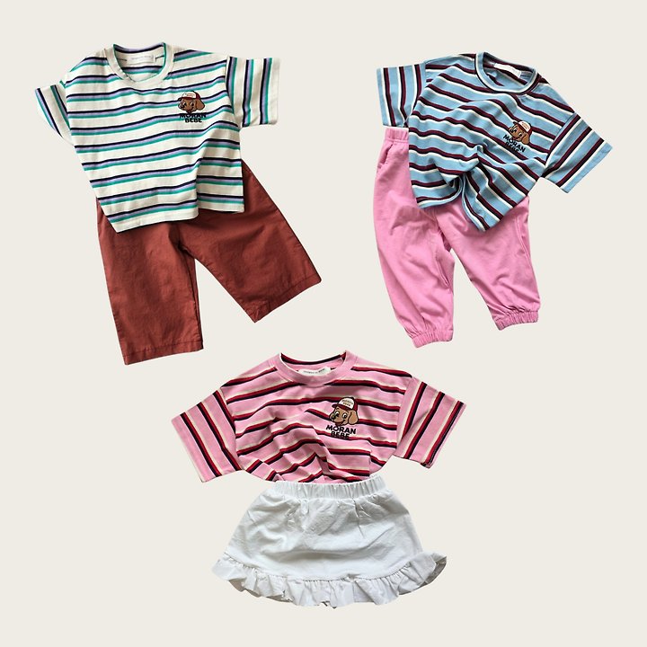Moran - Korean Children Fashion - #magicofchildhood - Popo Tee - 6