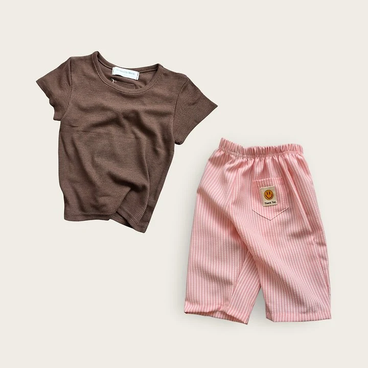 Moran - Korean Children Fashion - #magicofchildhood - Smile Cool Baggy Pants - 4