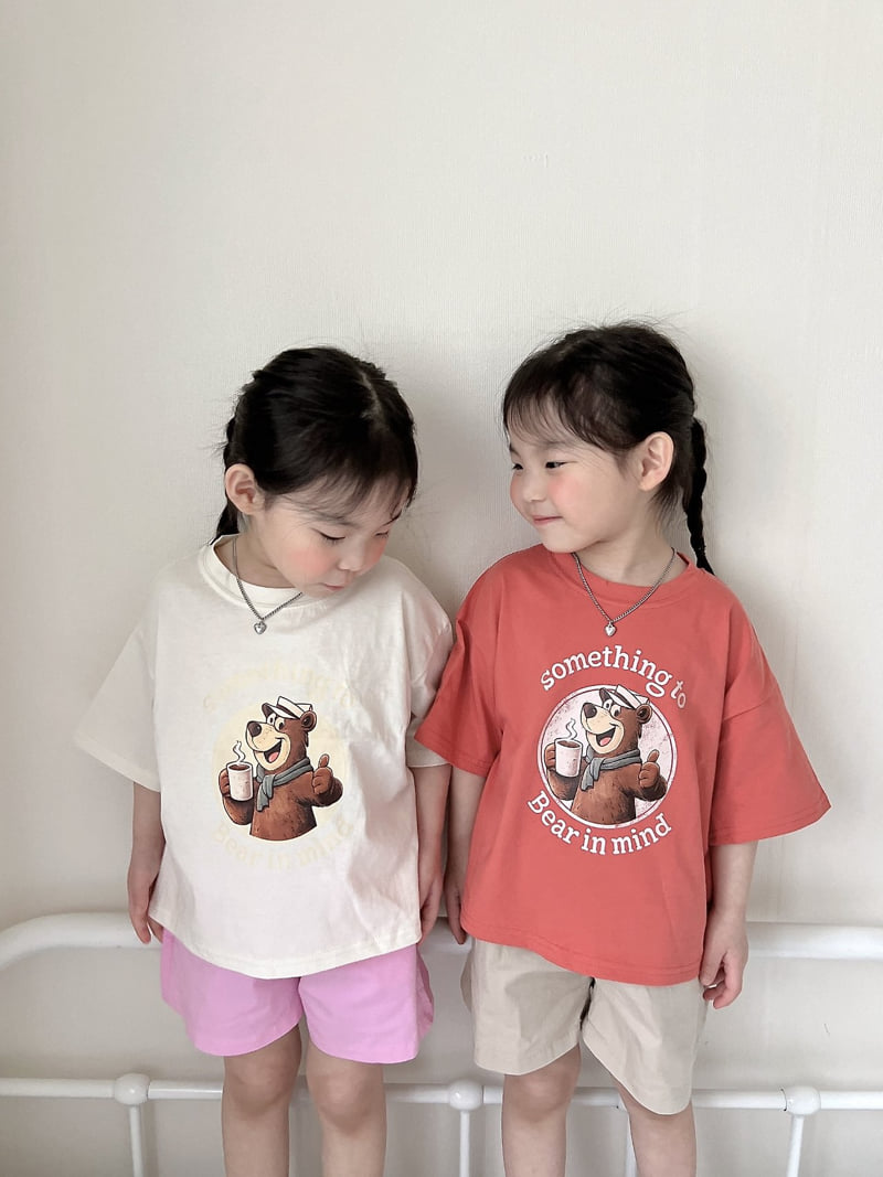 Moran - Korean Children Fashion - #minifashionista - Something Bear Tee - 12