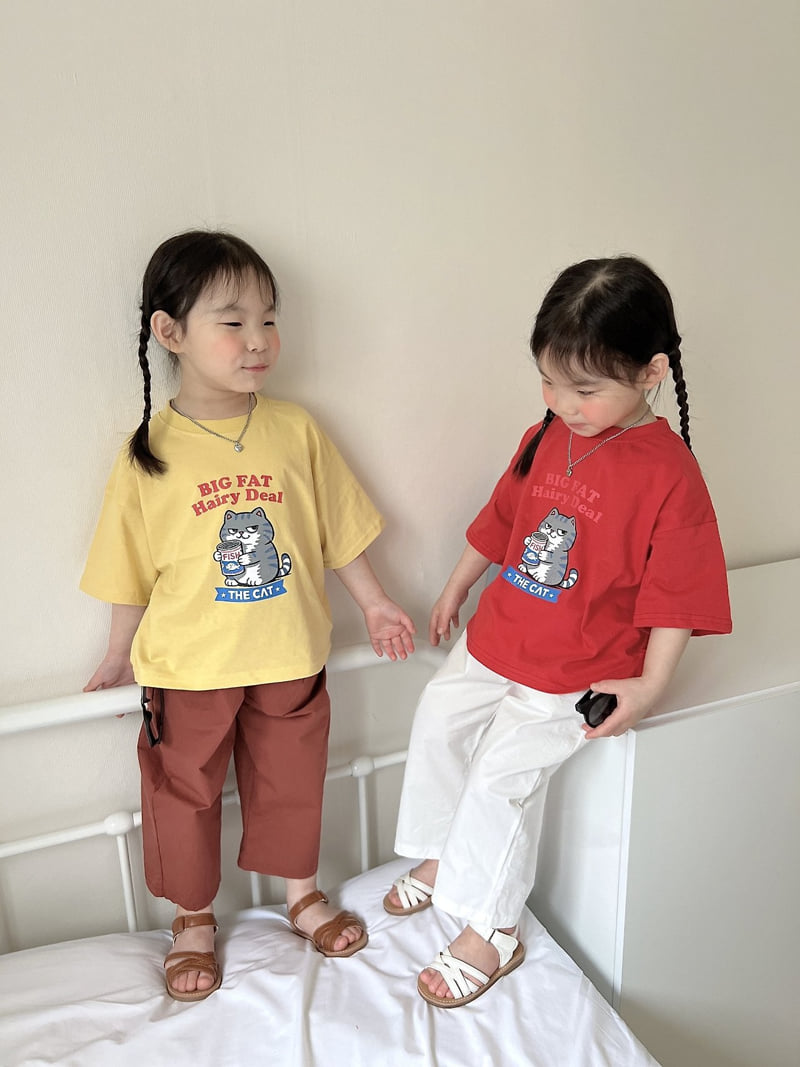 Moran - Korean Children Fashion - #minifashionista - Catty Tee - 11