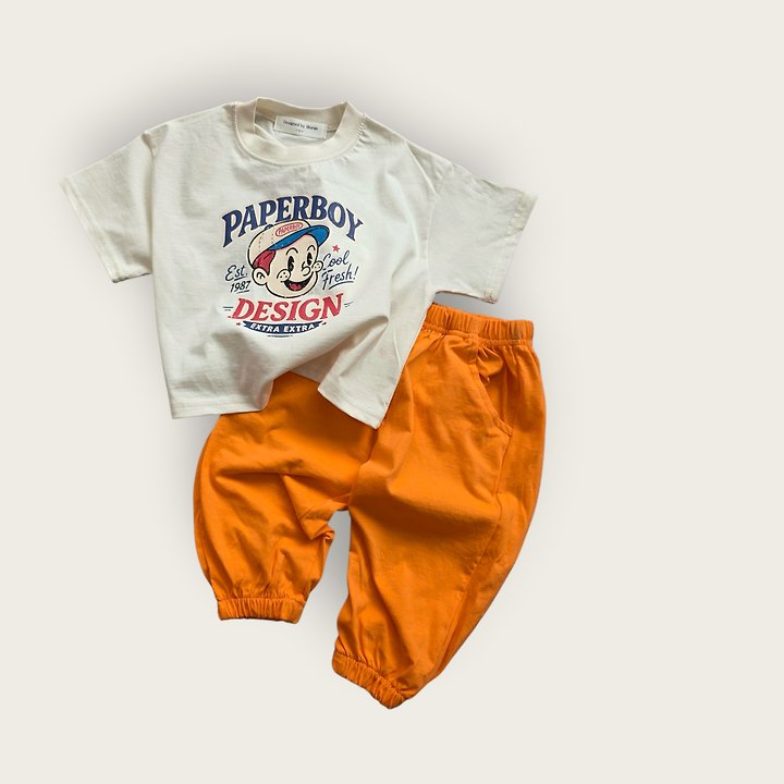 Moran - Korean Children Fashion - #minifashionista - Pepper Boy Tee - 8