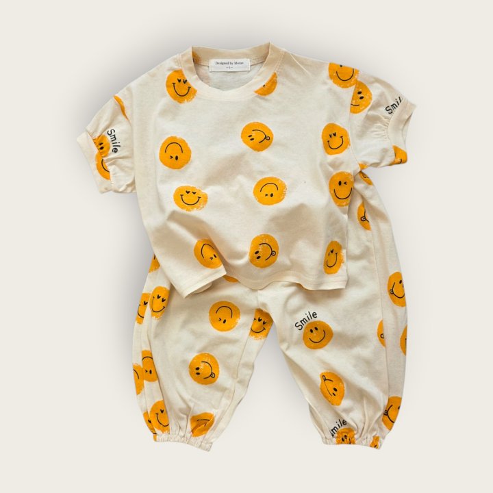Moran - Korean Children Fashion - #minifashionista - Smile Pop Set - 4