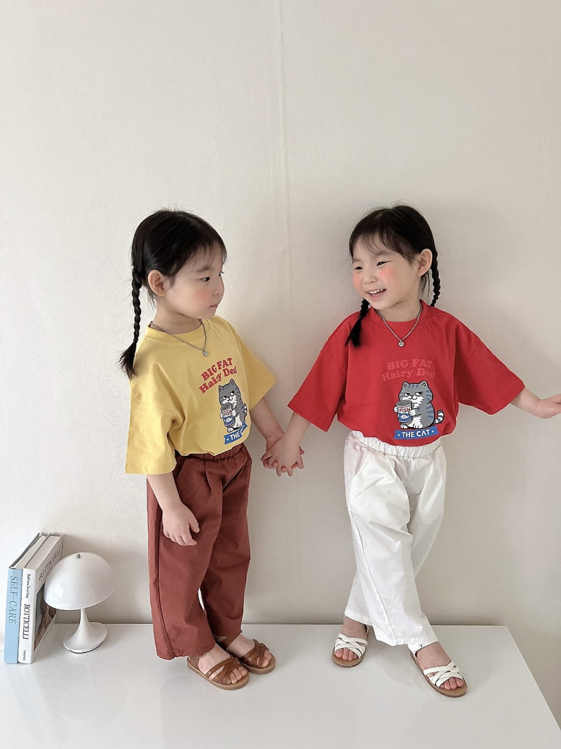 Moran - Korean Children Fashion - #prettylittlegirls - Catty Tee - 12