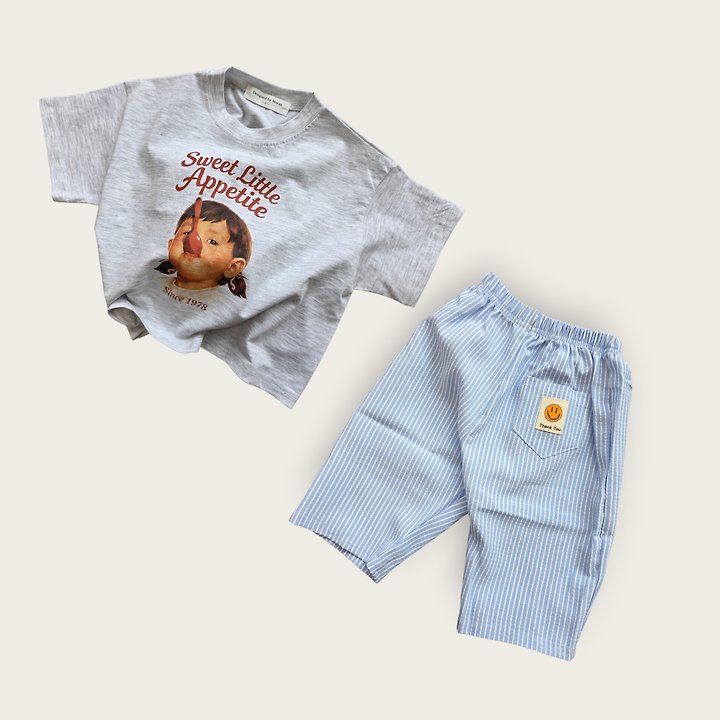 Moran - Korean Children Fashion - #stylishchildhood - Smile Cool Baggy Pants - 8