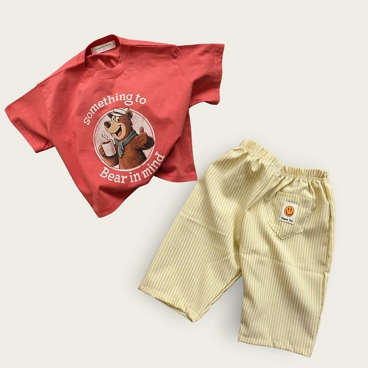 Moran - Korean Children Fashion - #todddlerfashion - Smile Cool Baggy Pants - 6