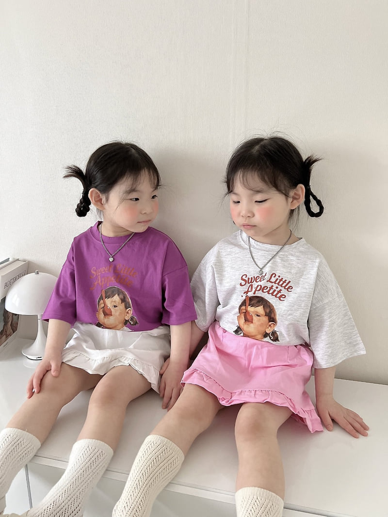 Moran - Korean Children Fashion - #todddlerfashion - Bebe Spoon Tee - 11