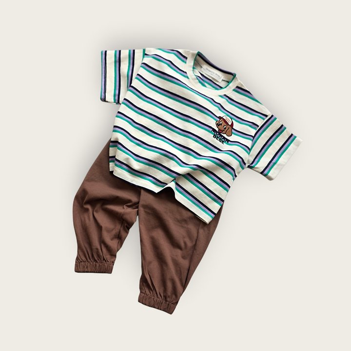 Moran - Korean Children Fashion - #todddlerfashion - Popo Tee - 9