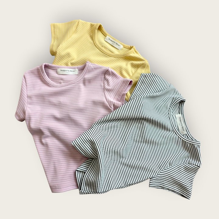 Moran - Korean Children Fashion - #todddlerfashion - Dandan Tee - 7