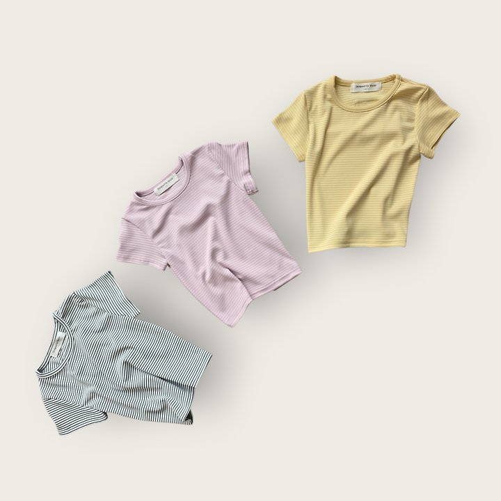 Moran - Korean Children Fashion - #toddlerclothing - Dandan Tee - 8