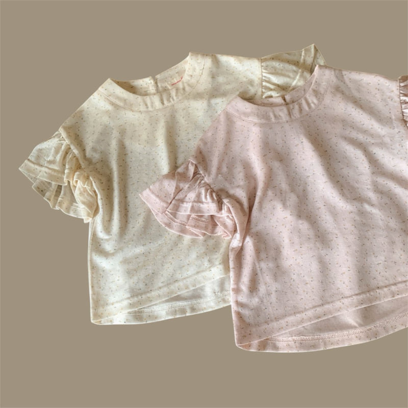 Mumunbaba - Korean Children Fashion - #Kfashion4kids - Days Frill Tee - 11