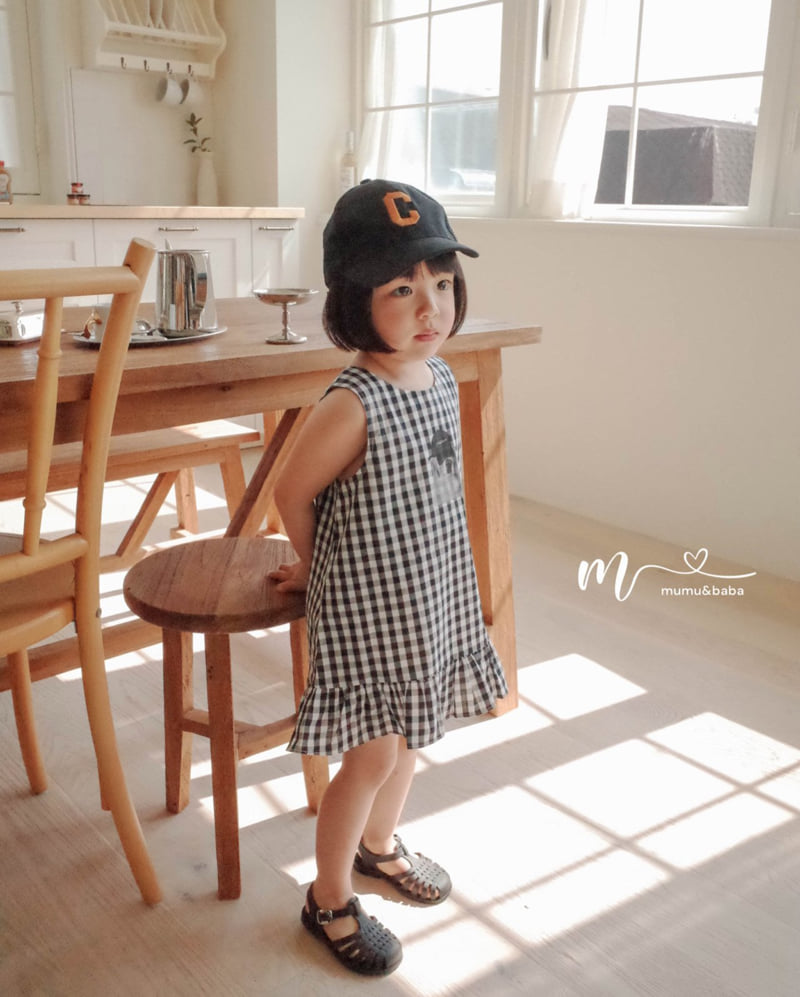Mumunbaba - Korean Children Fashion - #Kfashion4kids - Check Check One-piece - 9