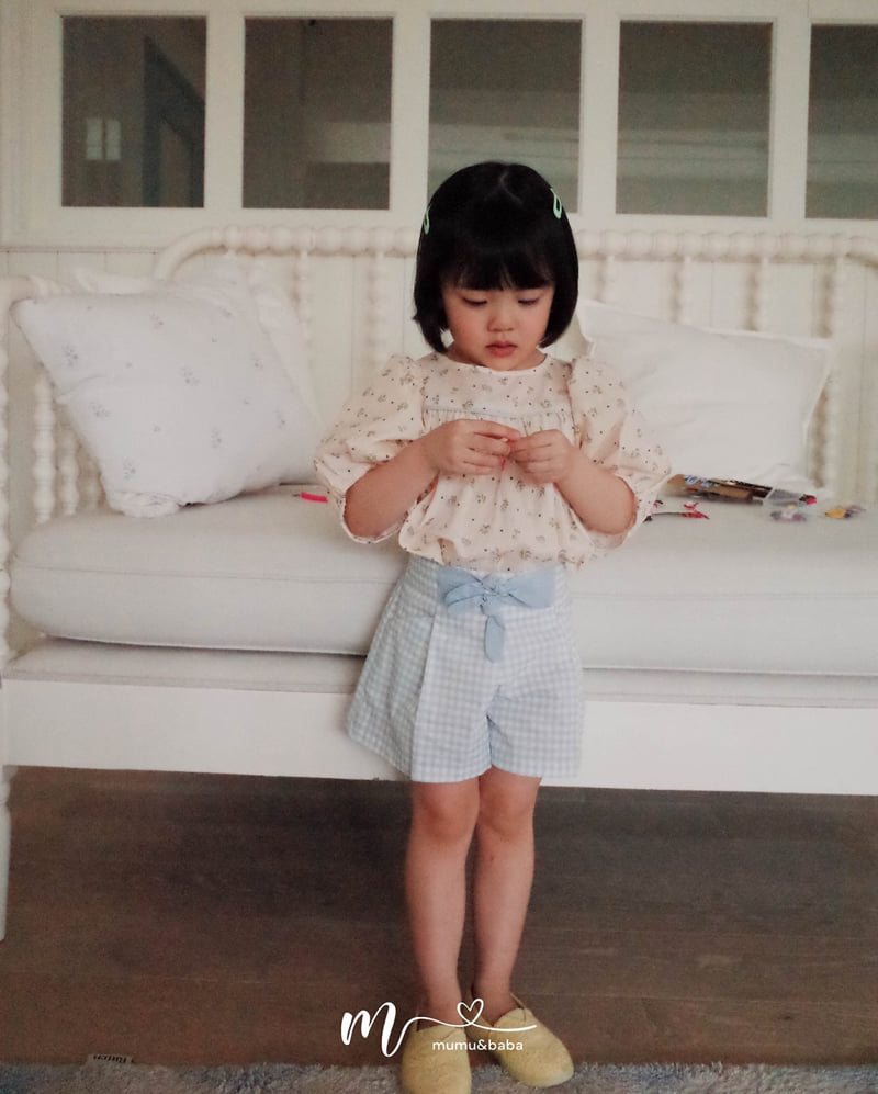 Mumunbaba - Korean Children Fashion - #Kfashion4kids - Check Set Pants