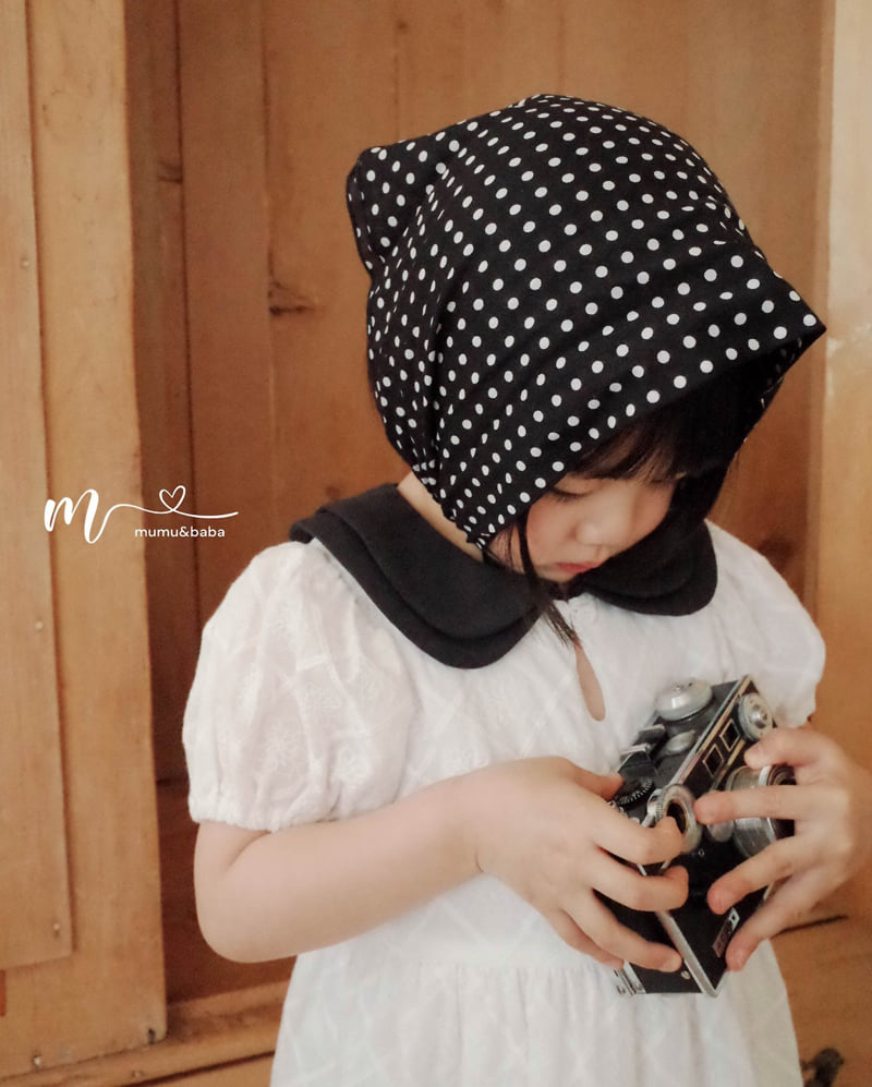Mumunbaba - Korean Children Fashion - #fashionkids - Collar Punching One-piece - 5