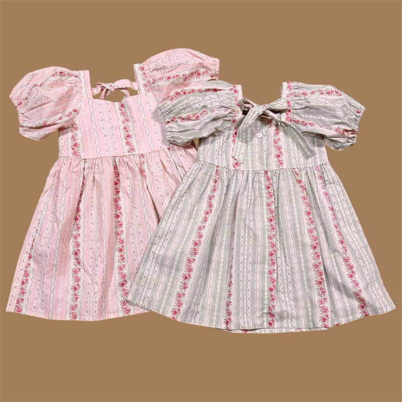 Mumunbaba - Korean Children Fashion - #fashionkids - Vintage One-piece - 2