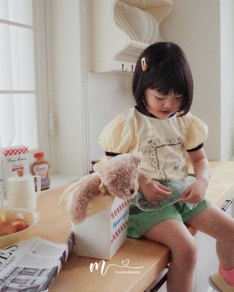 Mumunbaba - Korean Children Fashion - #kidsshorts - Mimi Tee - 9