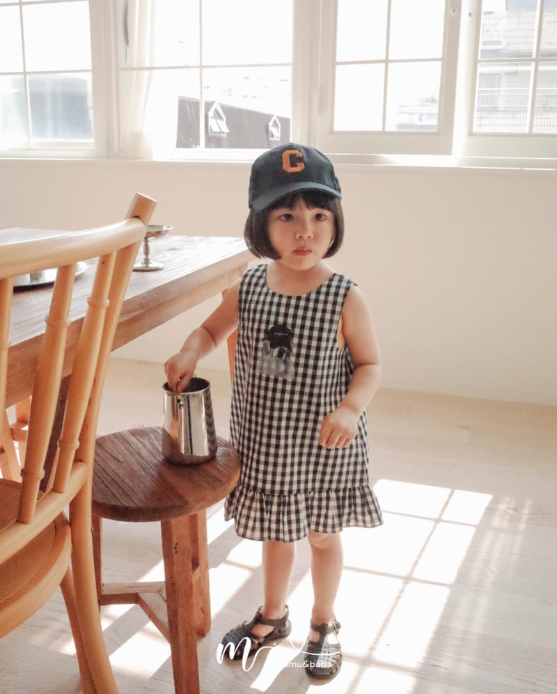 Mumunbaba - Korean Children Fashion - #kidsshorts - Check Check One-piece - 6