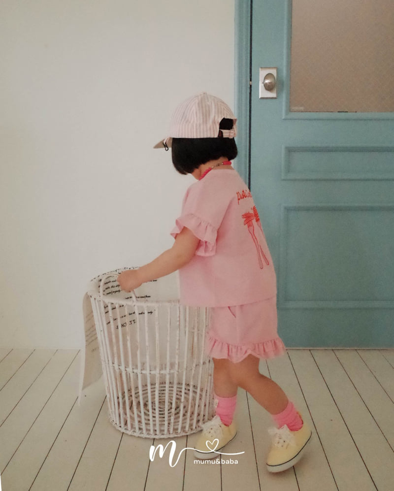 Mumunbaba - Korean Children Fashion - #fashionkids - Pasta Tee - 4