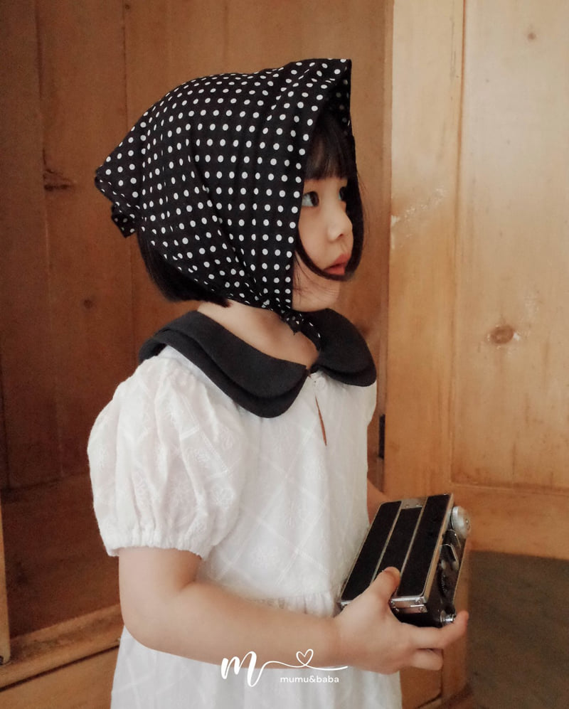 Mumunbaba - Korean Children Fashion - #kidsstore - Collar Punching One-piece - 7