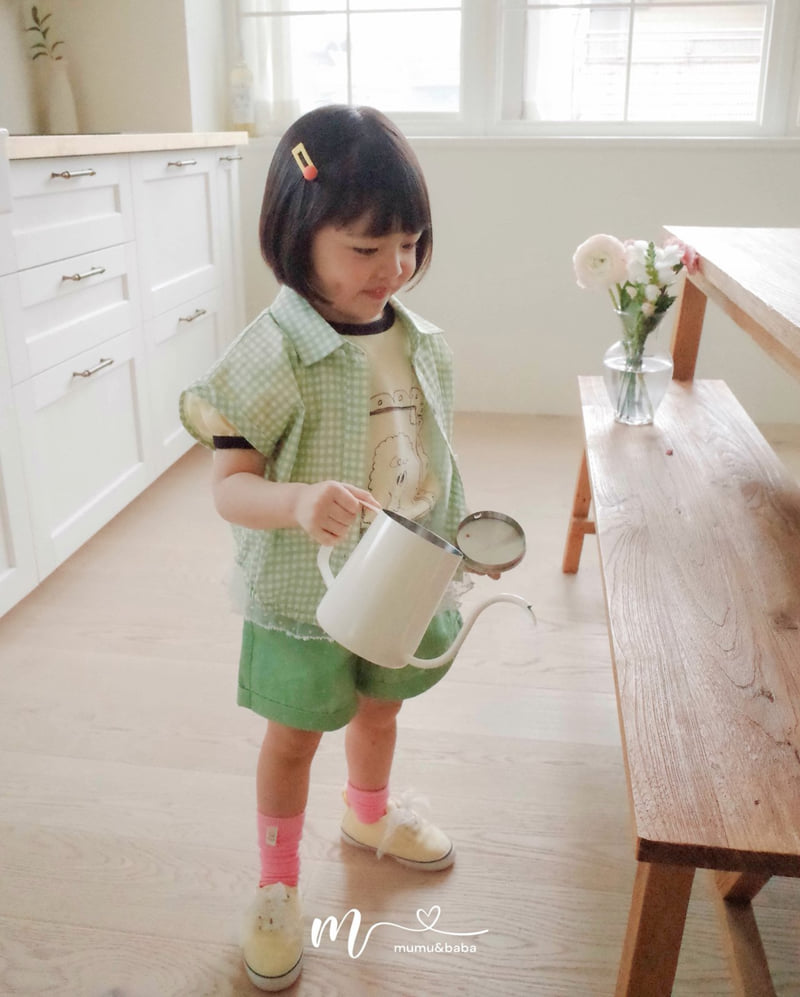 Mumunbaba - Korean Children Fashion - #kidzfashiontrend - Check Cardigan
