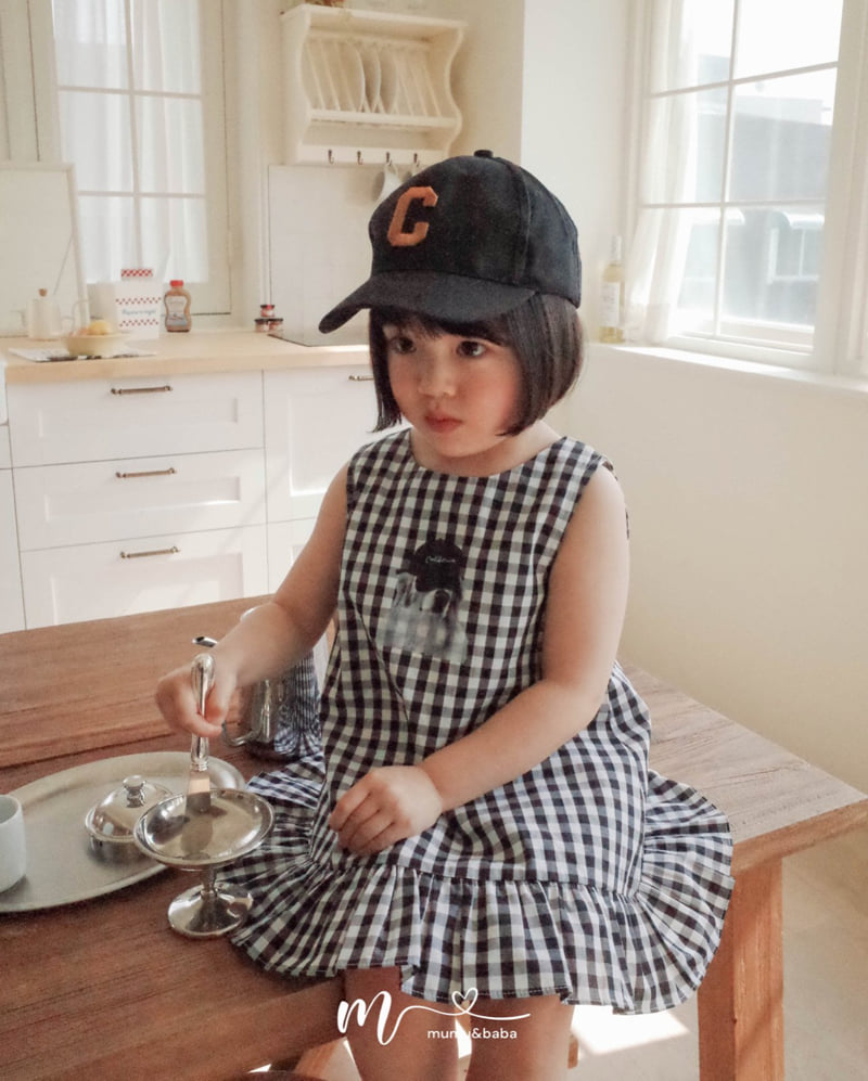 Mumunbaba - Korean Children Fashion - #littlefashionista - Check Check One-piece - 10