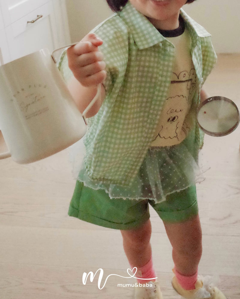Mumunbaba - Korean Children Fashion - #littlefashionista - Check Cardigan - 3