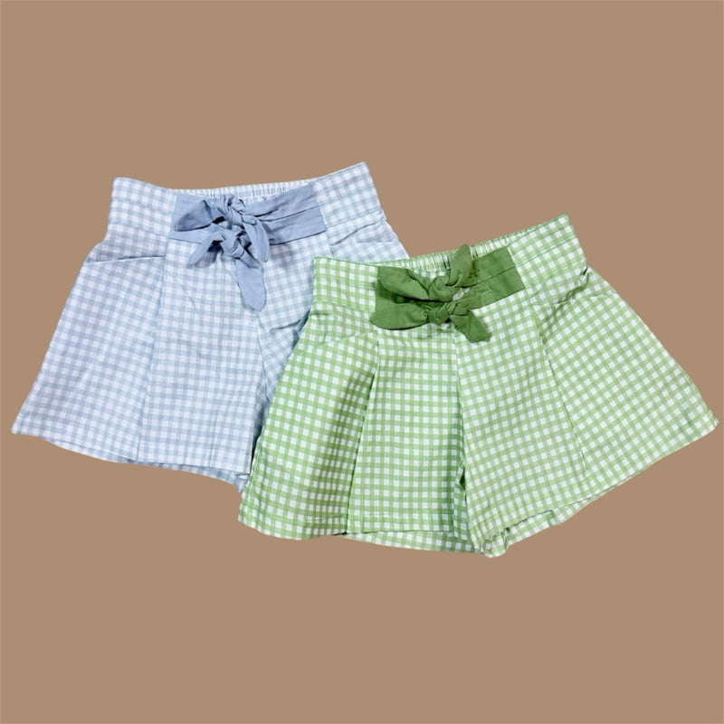 Mumunbaba - Korean Children Fashion - #littlefashionista - Check Set Pants - 2