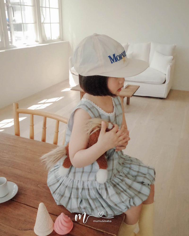Mumunbaba - Korean Children Fashion - #magicofchildhood - Mongle Check One-piece - 10