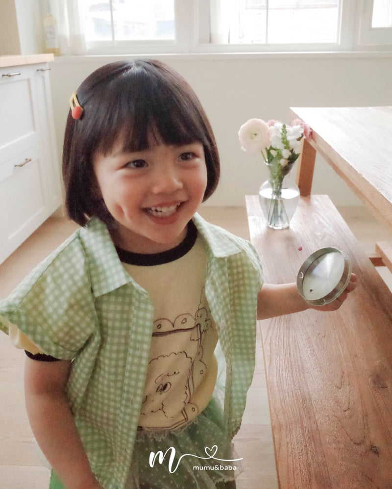Mumunbaba - Korean Children Fashion - #littlefashionista - Check Cardigan - 4