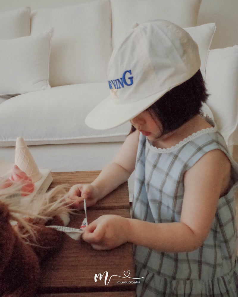 Mumunbaba - Korean Children Fashion - #minifashionista - Mongle Check One-piece - 11