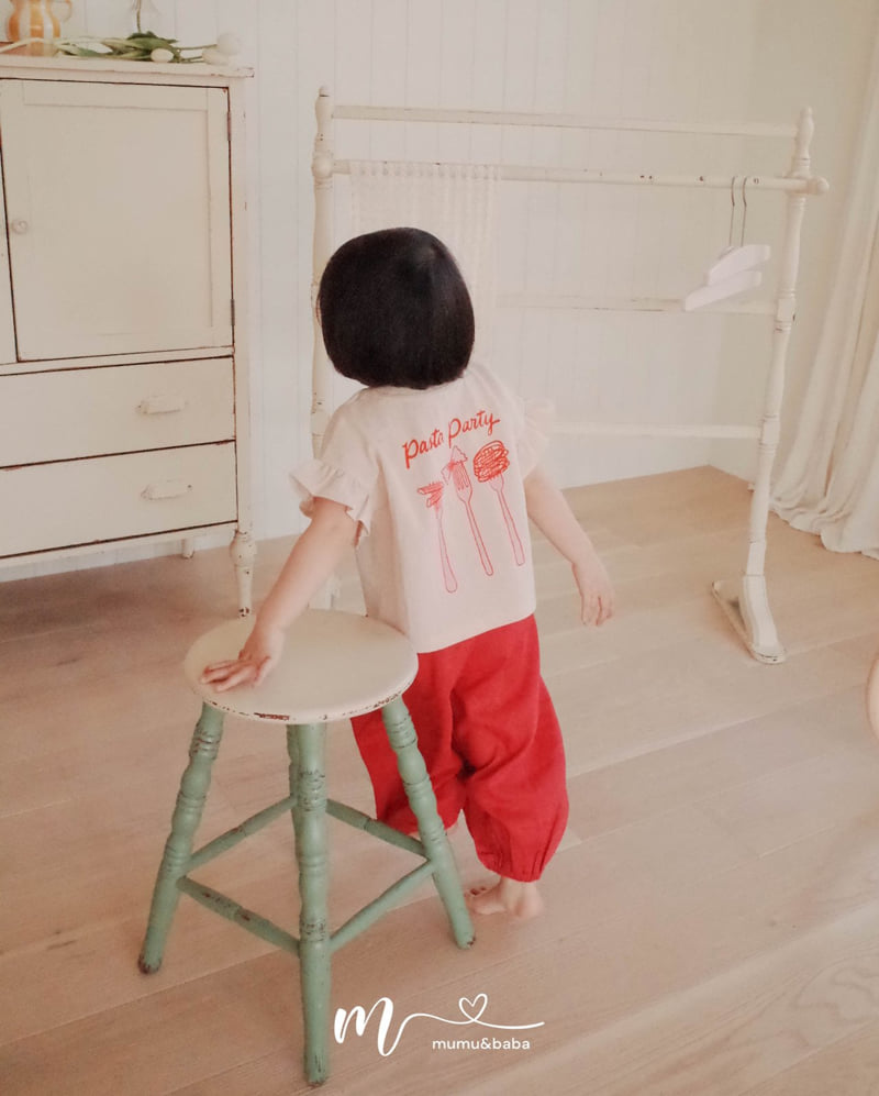 Mumunbaba - Korean Children Fashion - #prettylittlegirls - Two-Way Linen Pants - 12