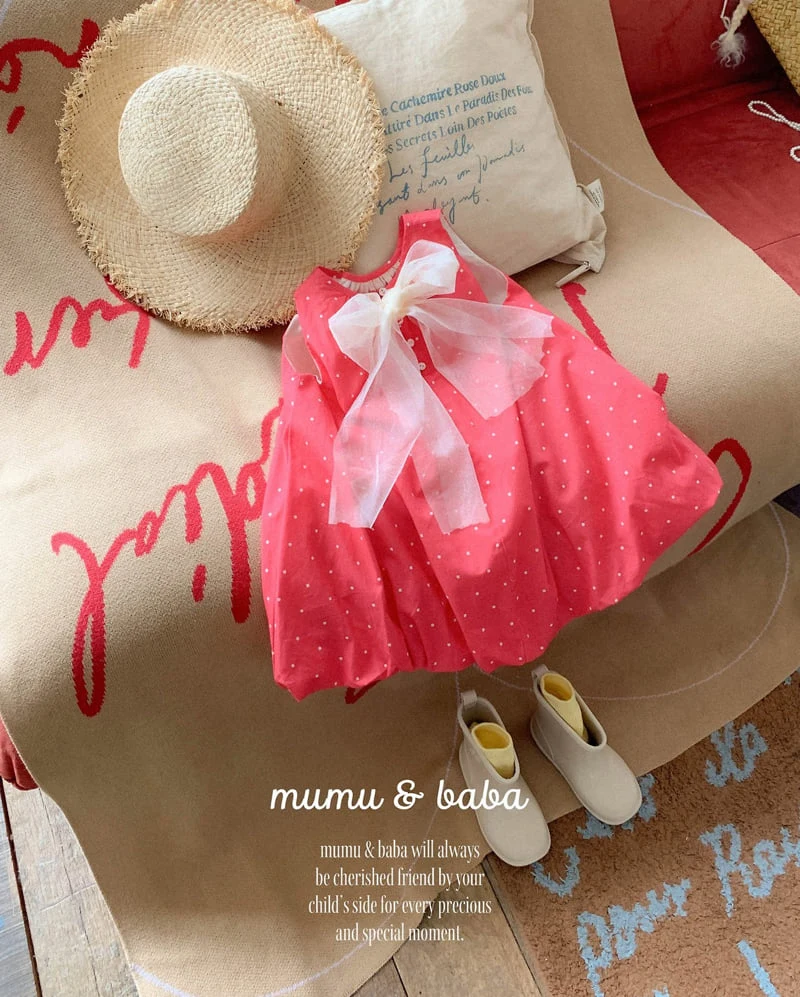 Mumunbaba - Korean Children Fashion - #stylishchildhood - Ann Bon One-piece - 12