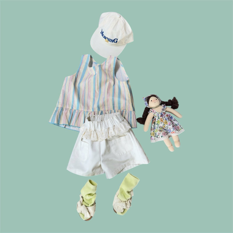 Mumunbaba - Korean Children Fashion - #todddlerfashion - Mary Ann Pants - 12