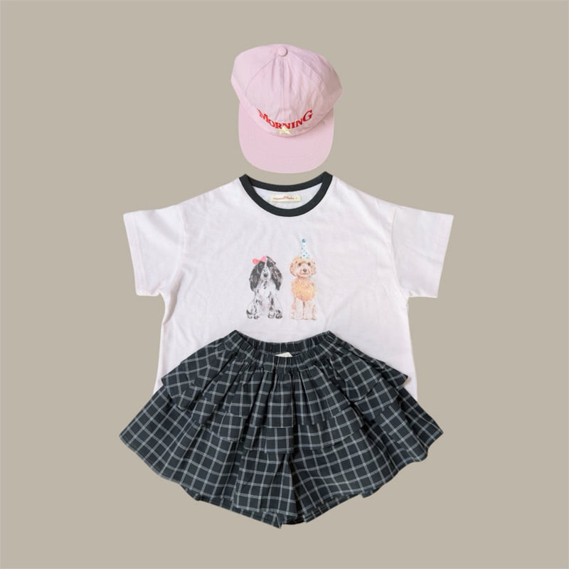 Mumunbaba - Korean Children Fashion - #todddlerfashion - Bebe Dog Tee - 6