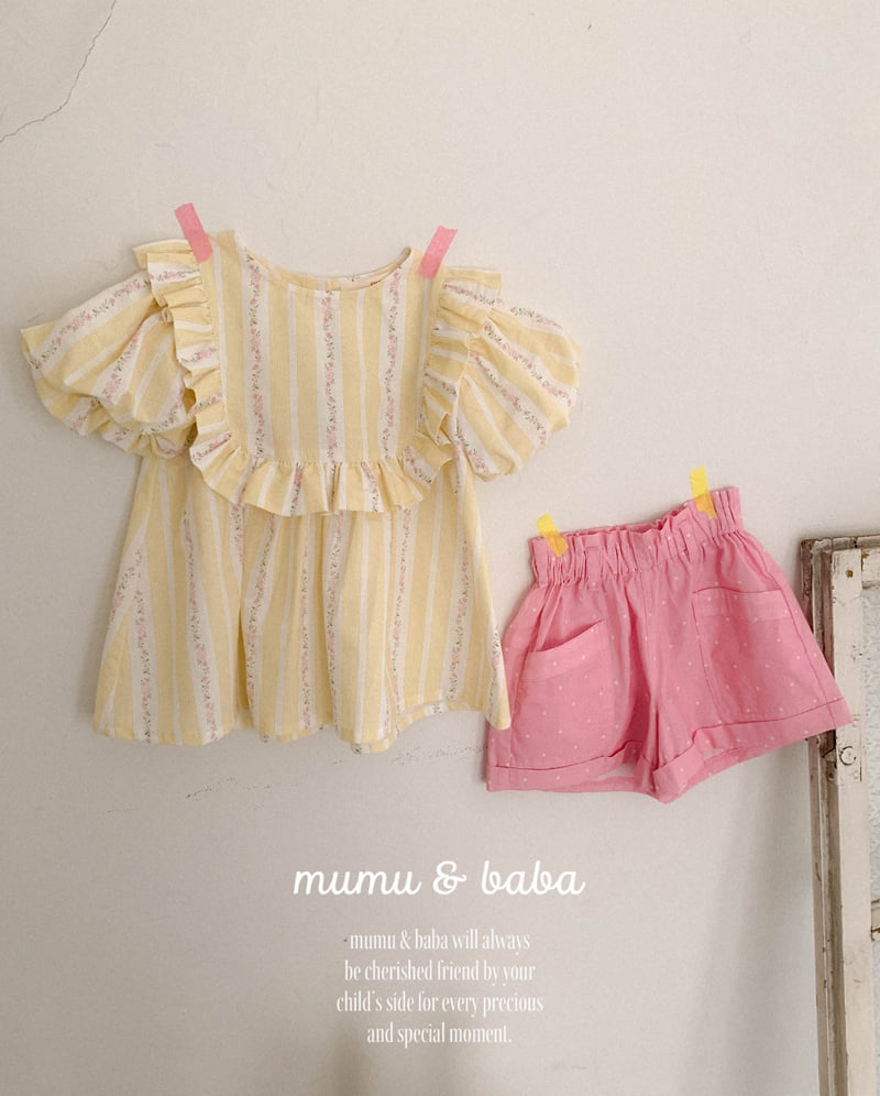 Mumunbaba - Korean Children Fashion - #toddlerclothing - Mary Ann Blouse - 12