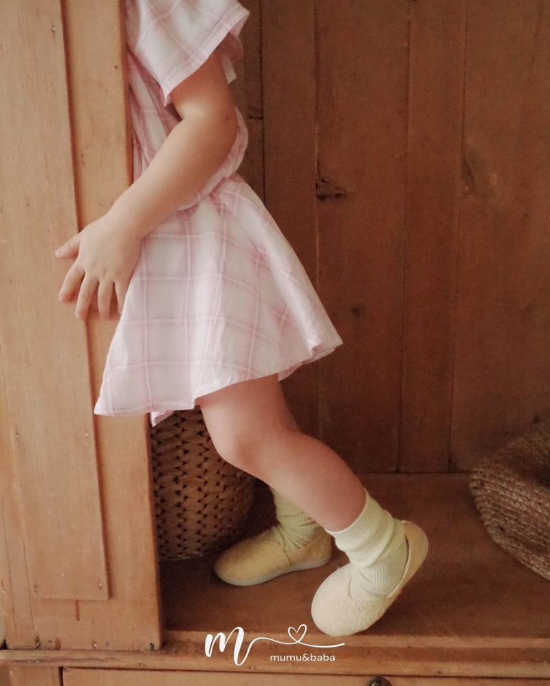Mumunbaba - Korean Children Fashion - #toddlerclothing - Check Set Skirt Pants - 10