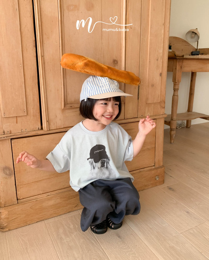 Mumunbaba - Korean Children Fashion - #todddlerfashion - Cali Dog Tee - 4