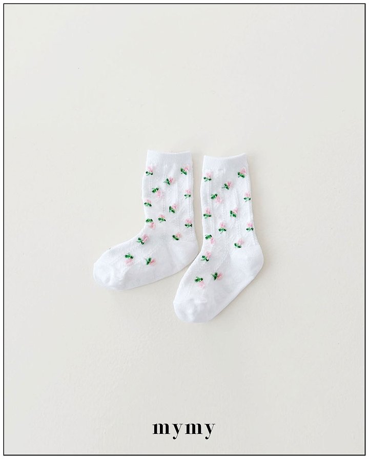 My Socks - Korean Children Fashion - #Kfashion4kids - Strawberry Set - 3