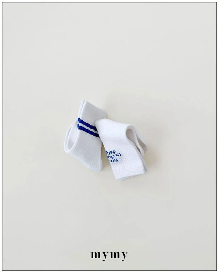 My Socks - Korean Children Fashion - #childrensboutique - Milk Bingsu Set