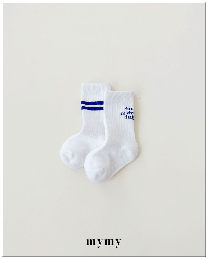 My Socks - Korean Children Fashion - #kidsstore - Milk Bingsu Set - 6