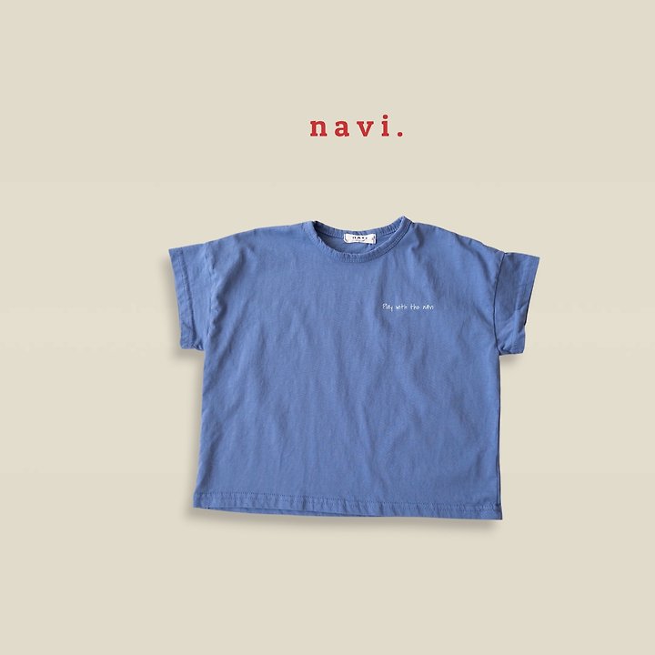 Navi - Korean Children Fashion - #Kfashion4kids - Simple Tee - 6