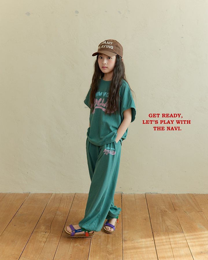 Navi - Korean Children Fashion - #childofig - Rolling Tee - 3