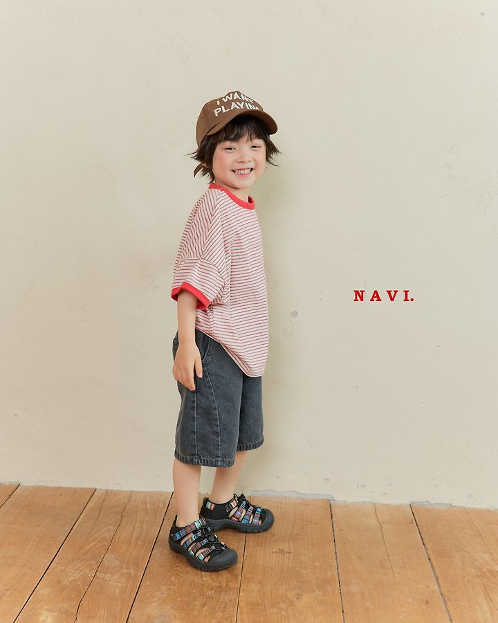 Navi - Korean Children Fashion - #childofig - Biko Tee - 9