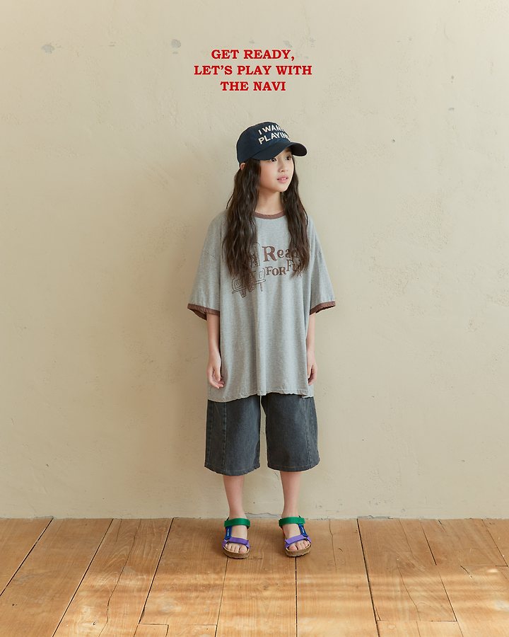 Navi - Korean Children Fashion - #childofig - Curve Denim Pants - 10