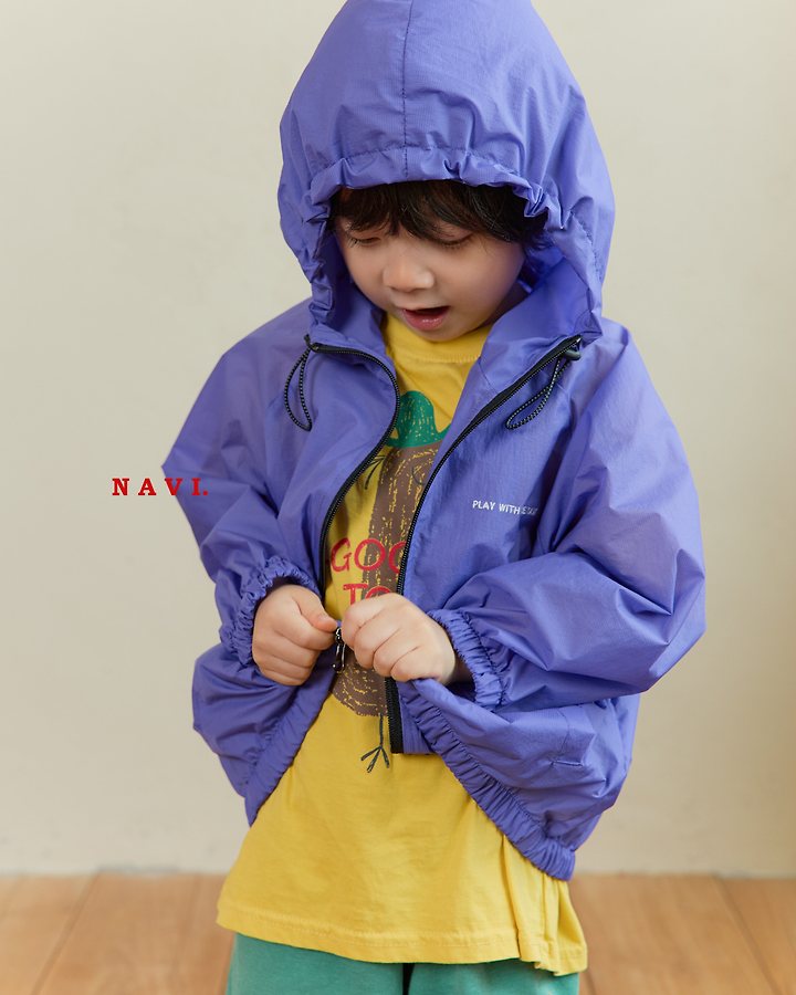 Navi - Korean Children Fashion - #childofig - Fly Long Tee - 8
