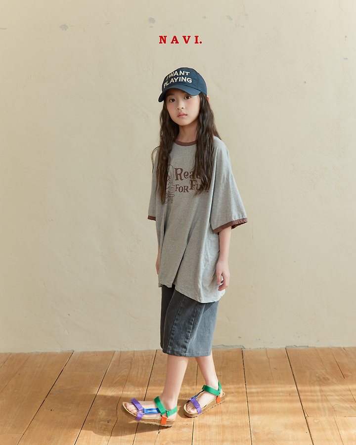 Navi - Korean Children Fashion - #childrensboutique - Curve Denim Pants - 11
