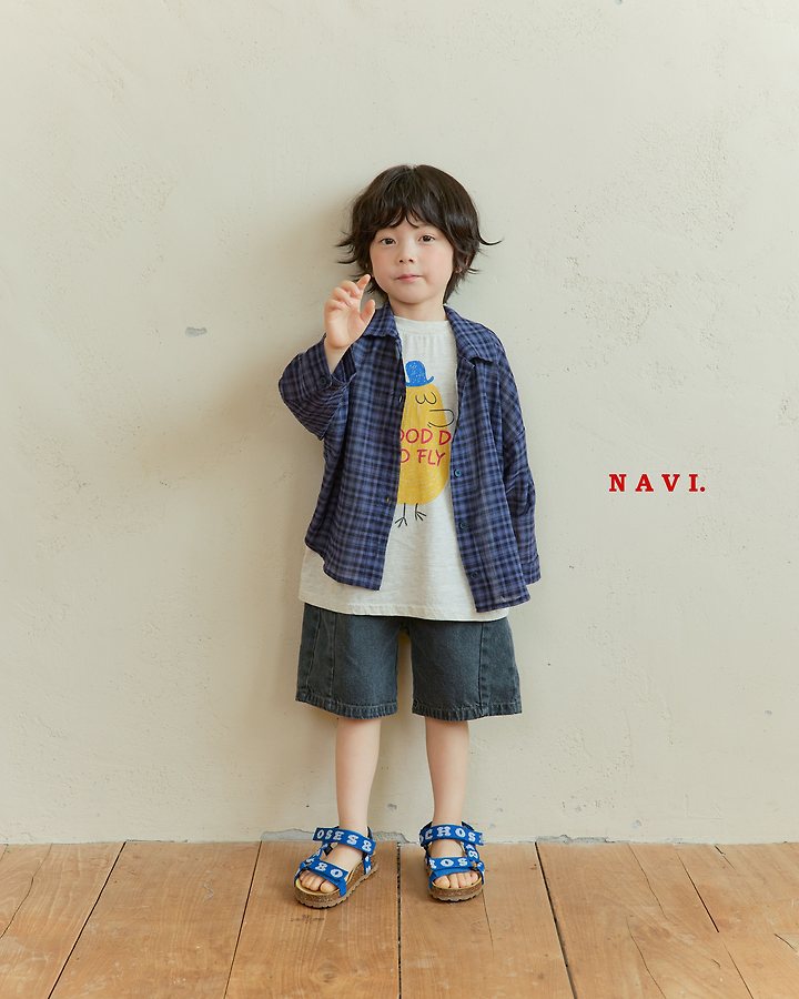 Navi - Korean Children Fashion - #childrensboutique - Fly Long Tee - 10