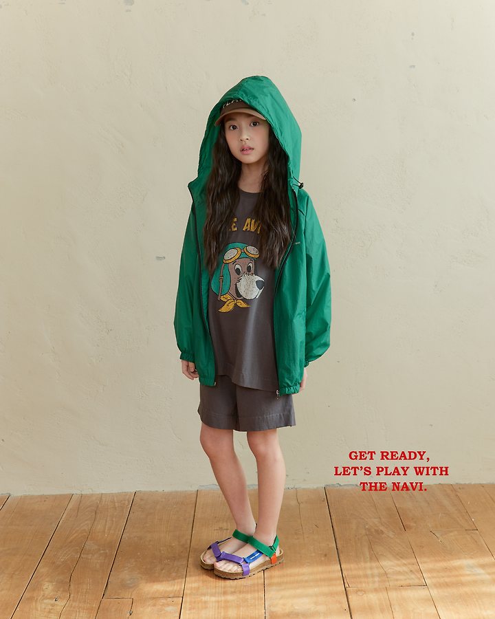 Navi - Korean Children Fashion - #designkidswear - Belle Wind Jumper - 12