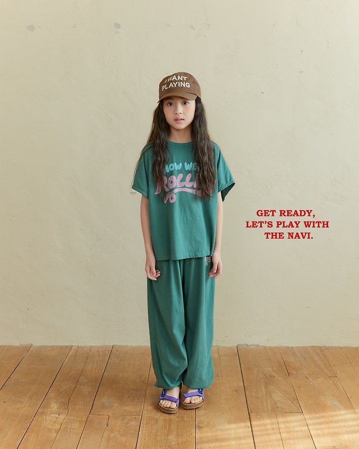 Navi - Korean Children Fashion - #designkidswear - Rolling Tee - 5