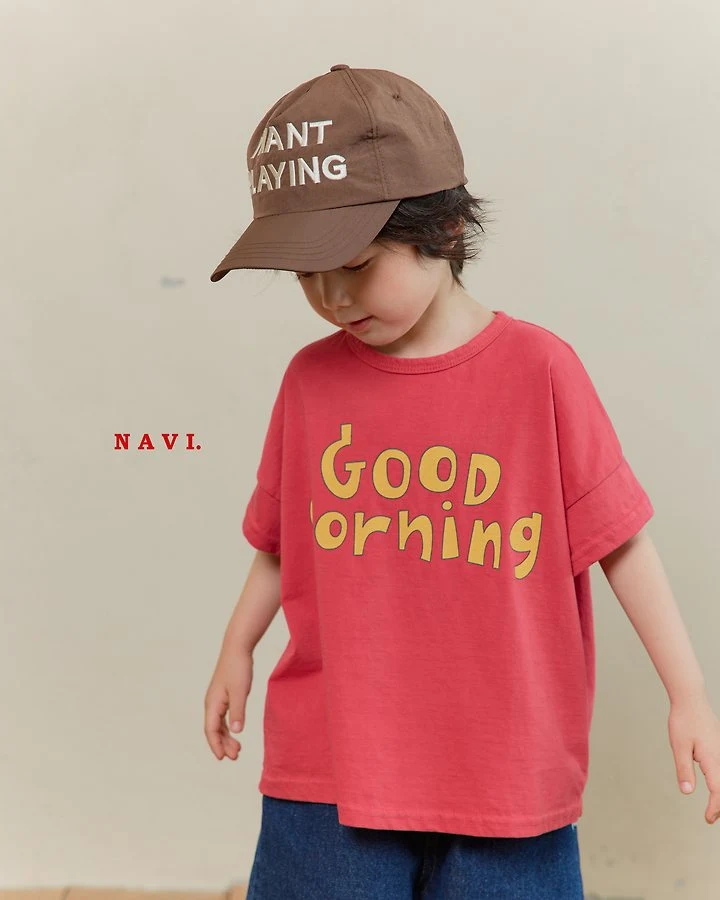 Navi - Korean Children Fashion - #discoveringself - Morning Tee