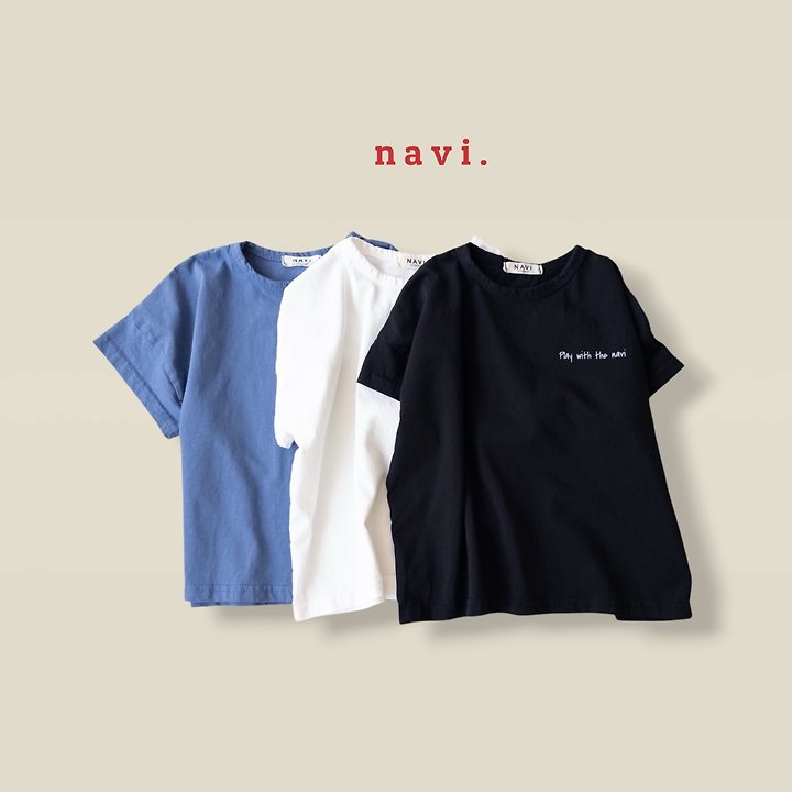 Navi - Korean Children Fashion - #discoveringself - Simple Tee